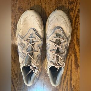 adidas Beige and Gray Sneakers